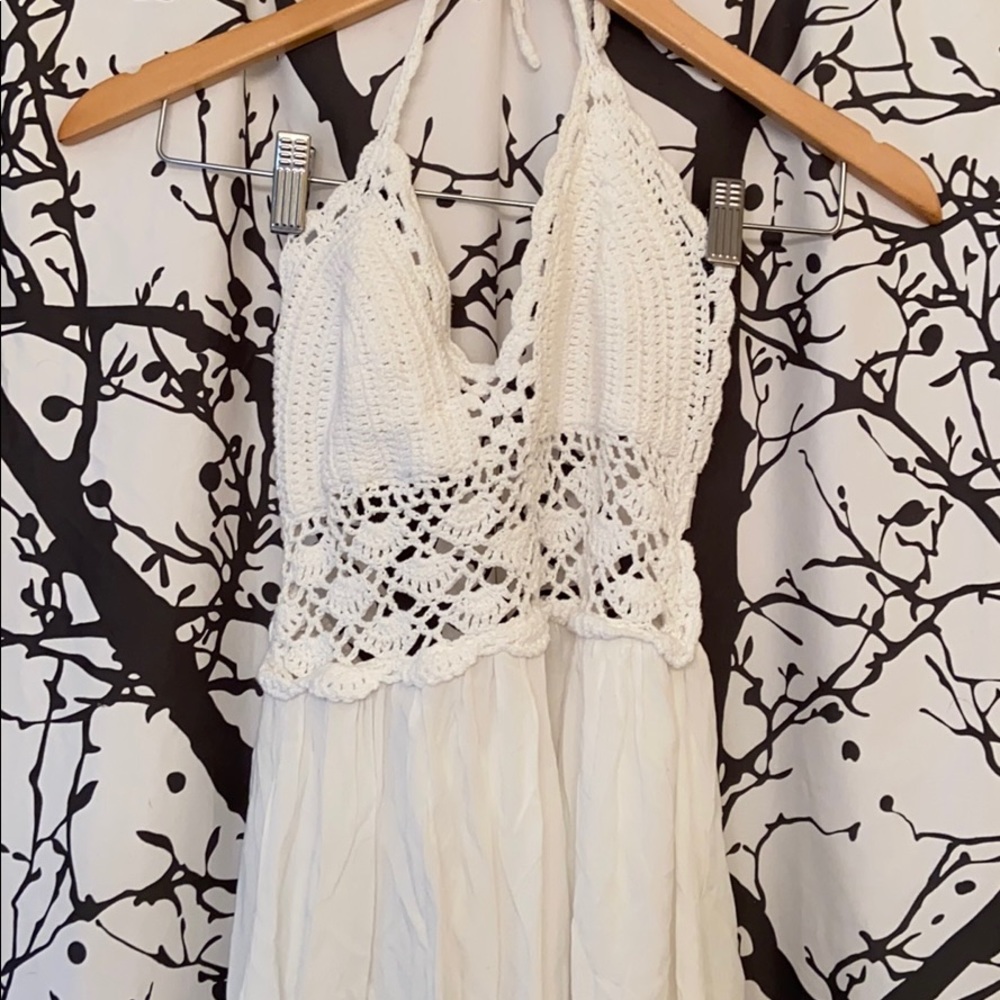 Beachy knit top dress